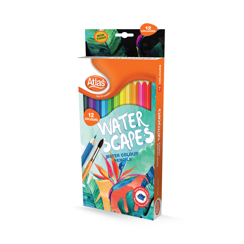 TT0390102_1 Atlas Water Colour Pencil 12 color - Image 1