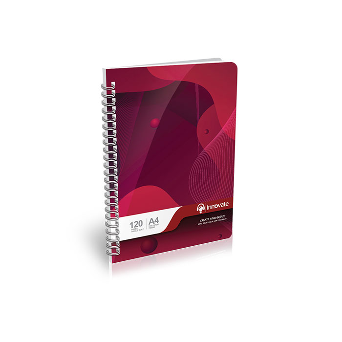 PF0033329 Innovate Book Spiral CR Single Ruled 120Pg-0030 - Image 1
