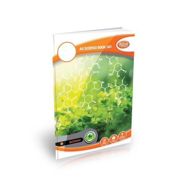 Atlas Book Science Botany 40Pgs