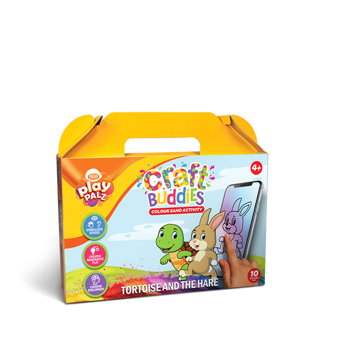 WF9030204 Coloursand Activity Pack - Tortoise and the Hare - SKU Changed - Image 1