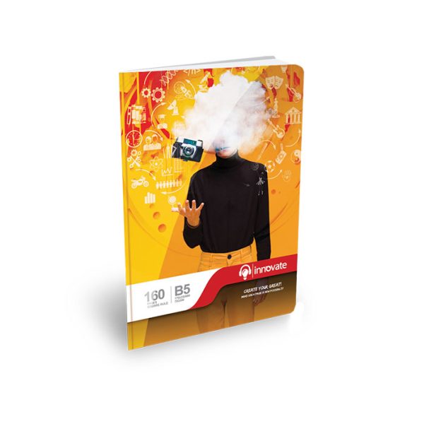Innovate Book B5 Square Rule 160Pgs - 0040