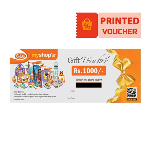 Atlas myshop Gift voucher Rs 1000