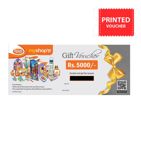 Atlas myshop Gift voucher Rs 5000