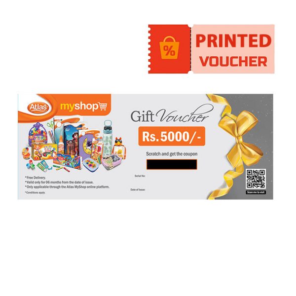 Atlas myshop Gift voucher Rs 5000