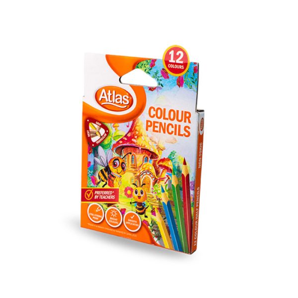 Atlas Colour pencil Half 12 Colours